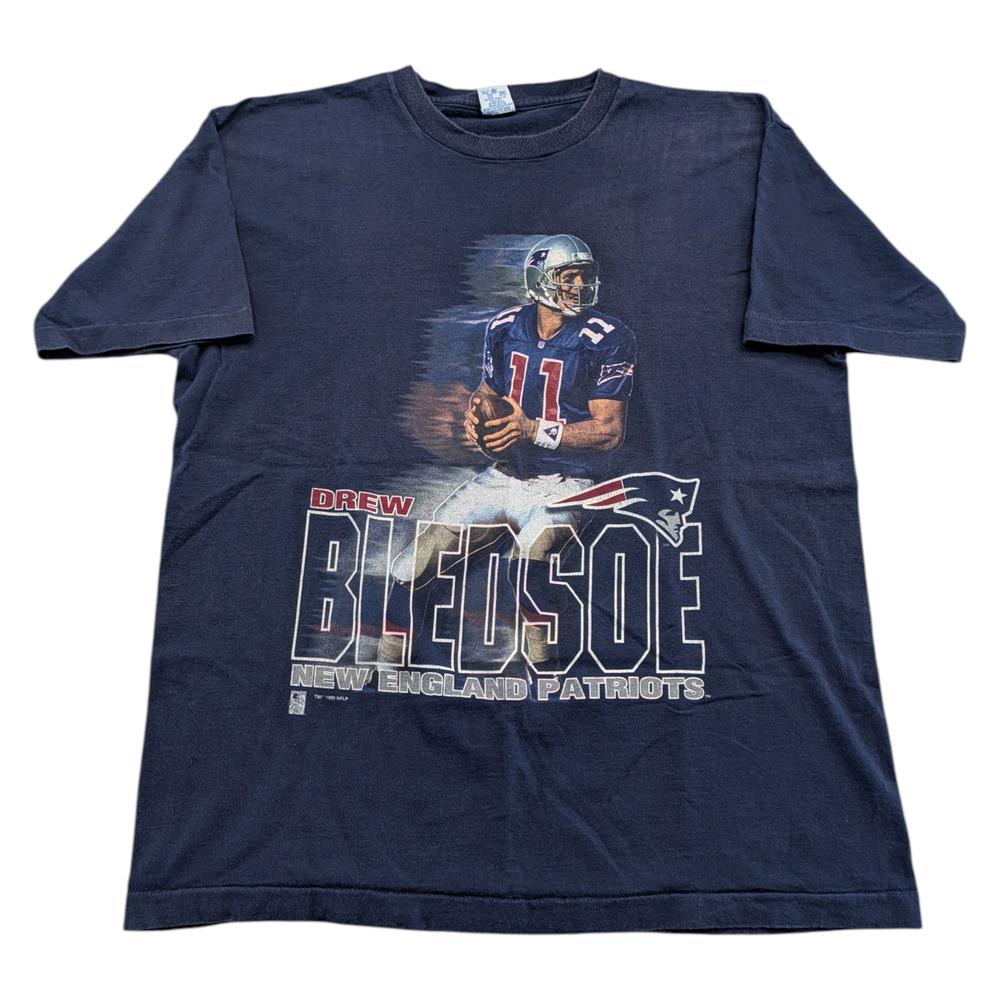 1995 Drew Bledsoe New England Patriots T shirt